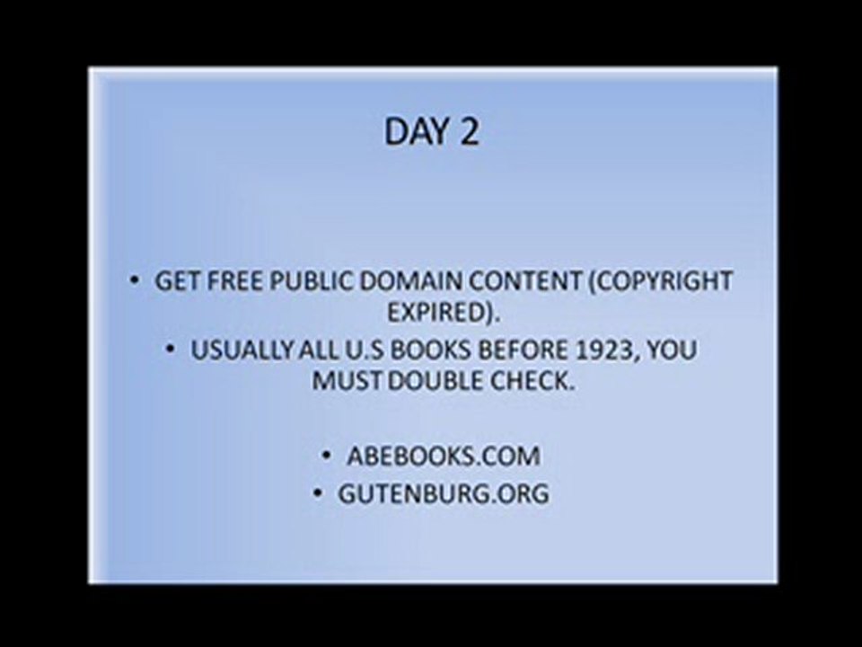 30 DAY CHALLENGE IN SHORT - THE KEY STRATEGY THE BEST NICHE