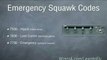 Learn to Fly - Emergency Transponder Squawk Codes