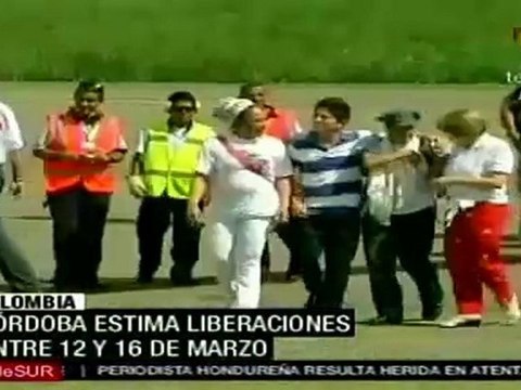 Liberaciones, entre 12 y 16 de marzo (senadora)