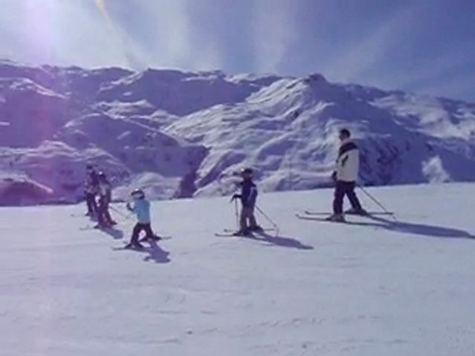 Petite descente en famille