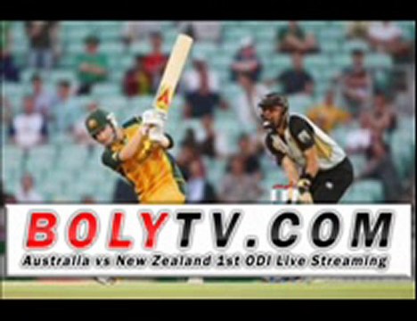 Australia vs New Zealand 1st ODI Live Streaming