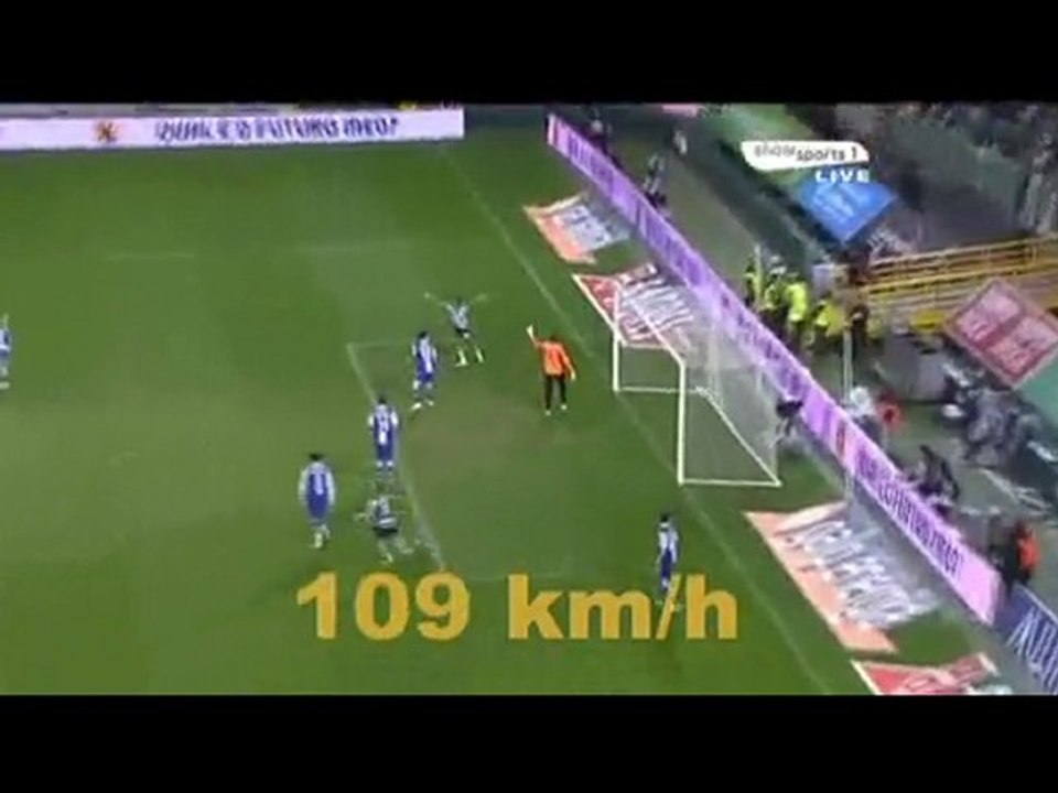 المعلق المصرى محمود ابو الركب  Sporting vs Porto 3-0.Veloso