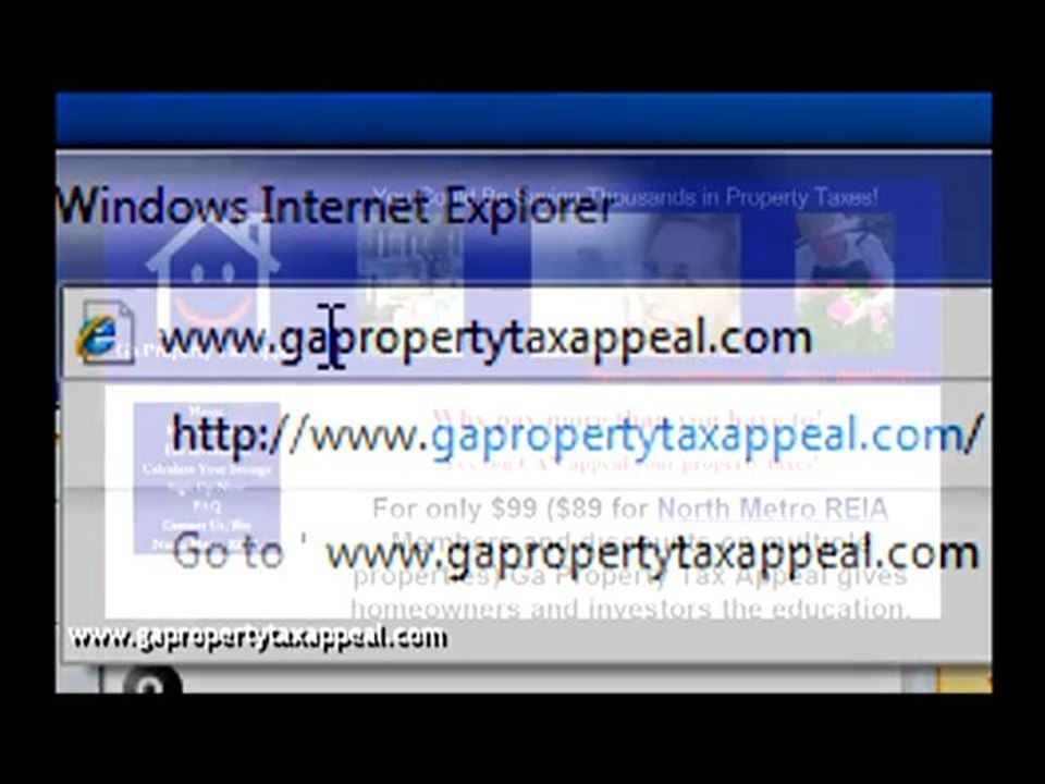 Appeal Your Georgia Property Taxes for only $99