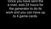 WOW GameCard Generator WOW Version 3.1.1