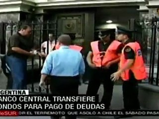 Argentina transfiere fondos para deuda soberana