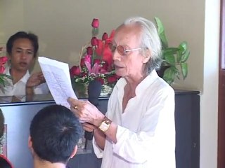 Le tong ket Hoi bong ban 20 nam - Bac Tho phat bieu