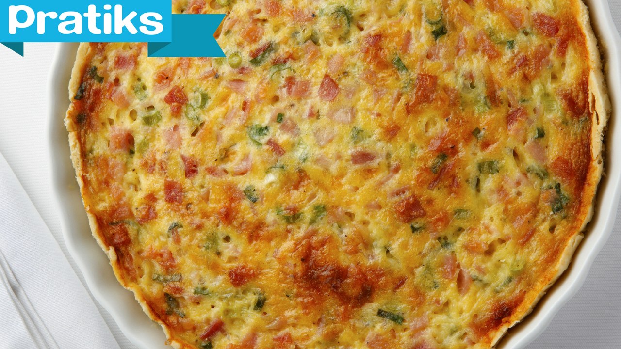Comment faire une quiche lorraine