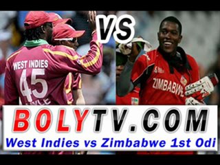 Watch West Indies Vs Zimbabwe 1St Odi March