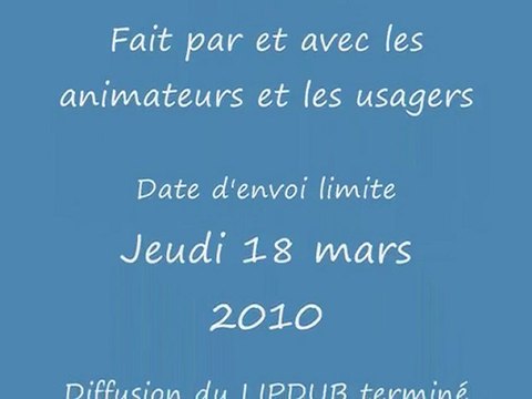 Appel LIPDUB Cyber-base Fête de l'internet 2010 !