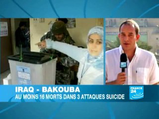 Irak : triple attentat-suicide au nord de Bagdad