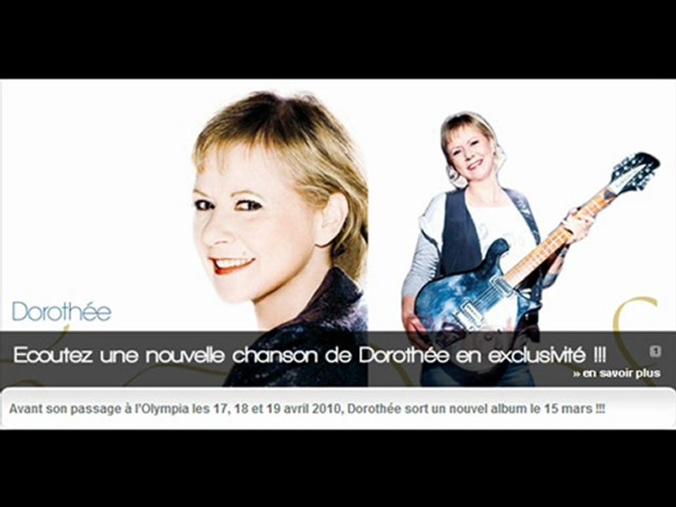 Dorothée : extrait de son nouvel album