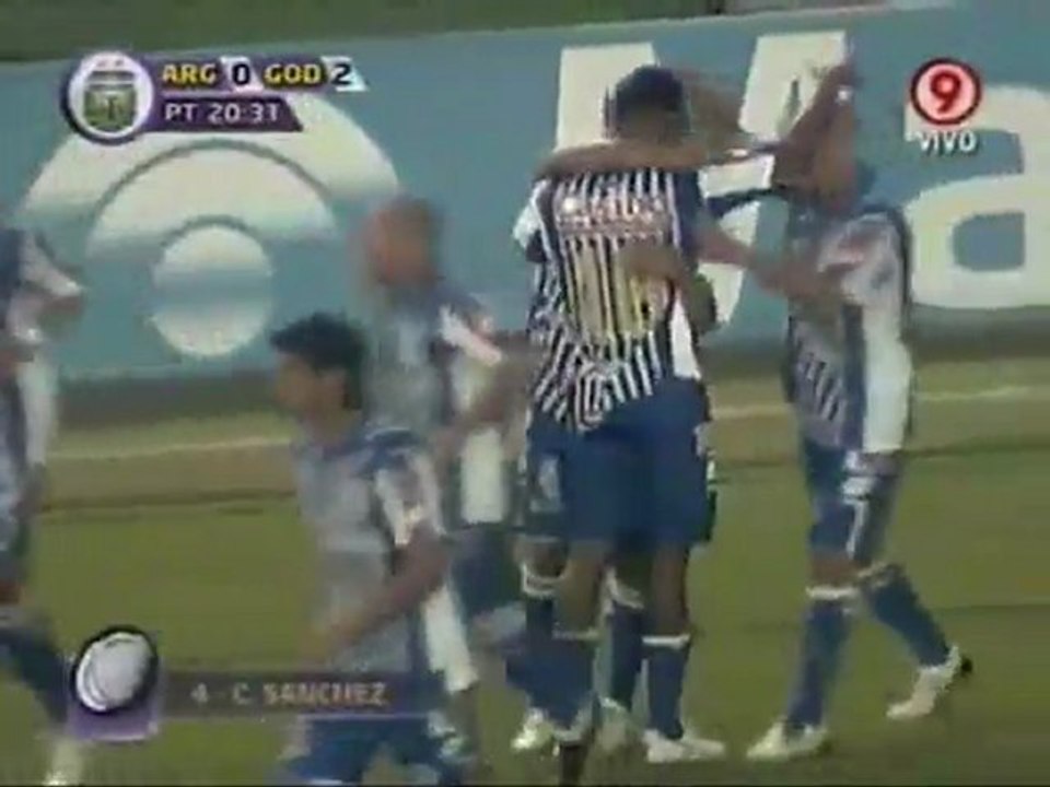 Argentinos Jrs. - Godoy Cruz 1 a 2 AFA Clausura 2010