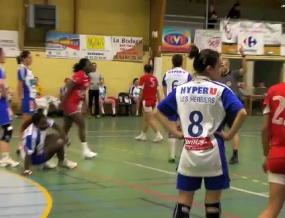 Handball N2F : Bergerac - Les Herbiers - 30 à 24