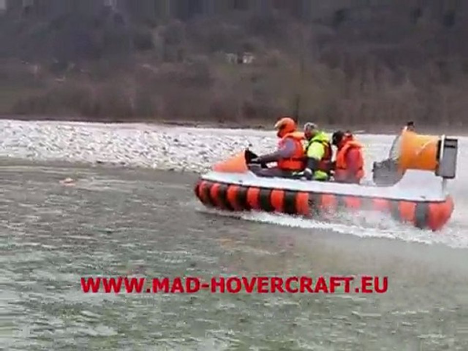 Personal flying hovercraft MAD-81 work&rescue hovercraft
