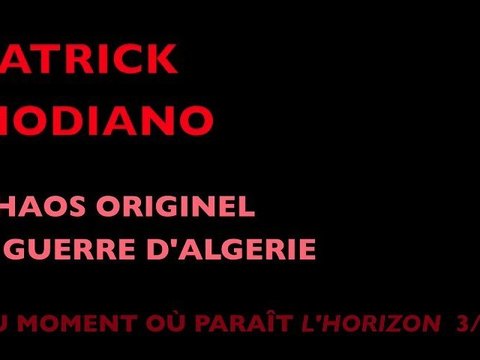 3/8 Patrick Modiano au moment où paraît L'Horizon –Mediapart