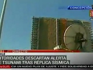 Relativa calma y enojo en Concepción tras réplica