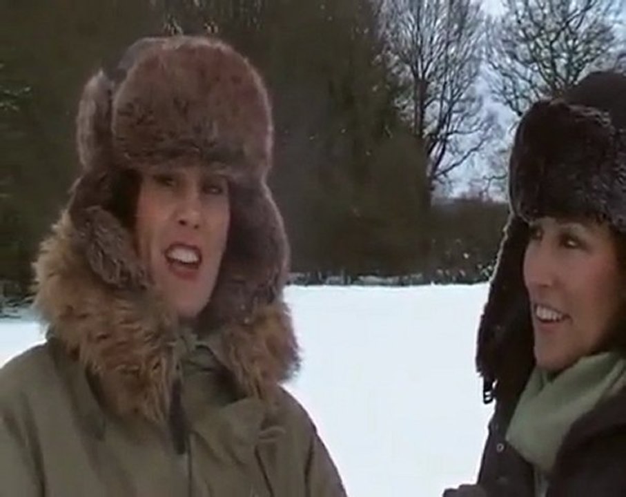 Make up tips from a snowy village in England