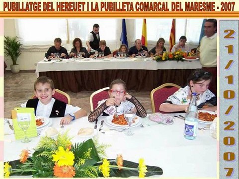 Elecció del Pubillatge Comarcal Infantil del Maresme 2007