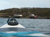 Kayak de mer sur la Rance février 2010