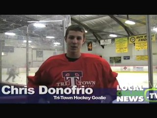 Sports Profile:  Tri-Town Goalie Chris Donofrio