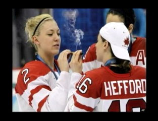 Women's Canadian Hockey Team Busted For Celebration