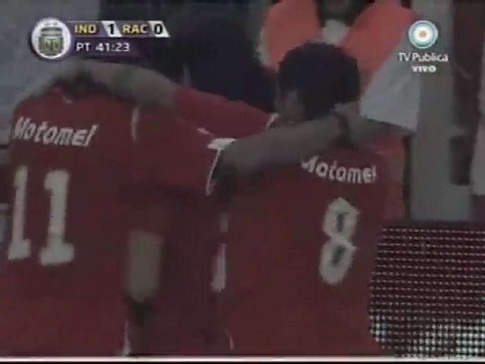 Independiente - Racing 1 a 0 AFA Clausura 2010