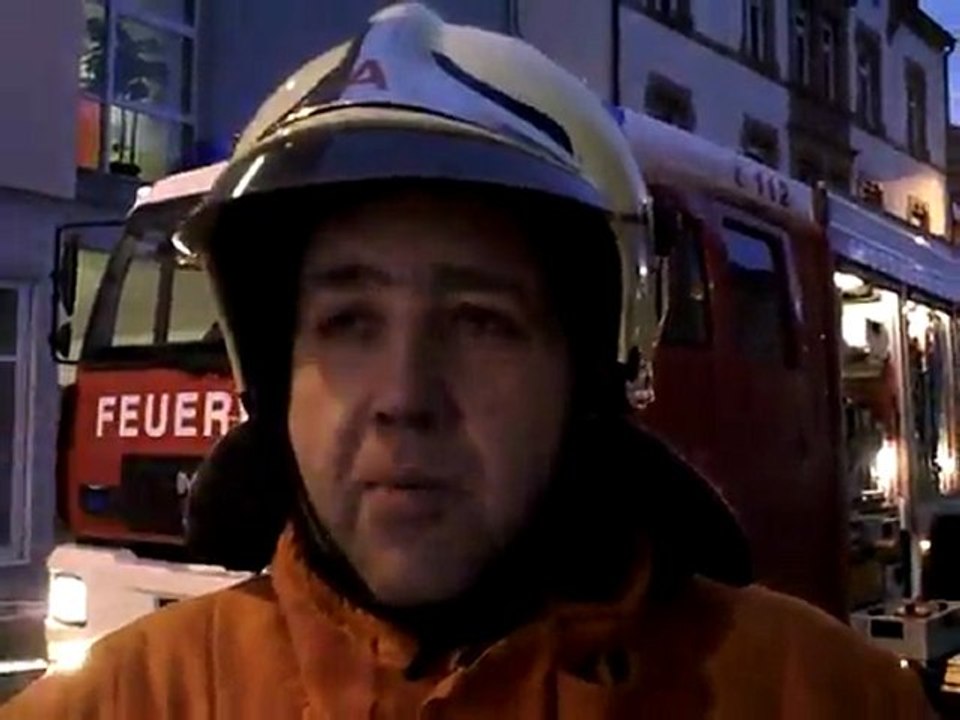 Brand in der Durlacher Straße, Bruchsal