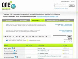 How to Upload your Contacts to ODC