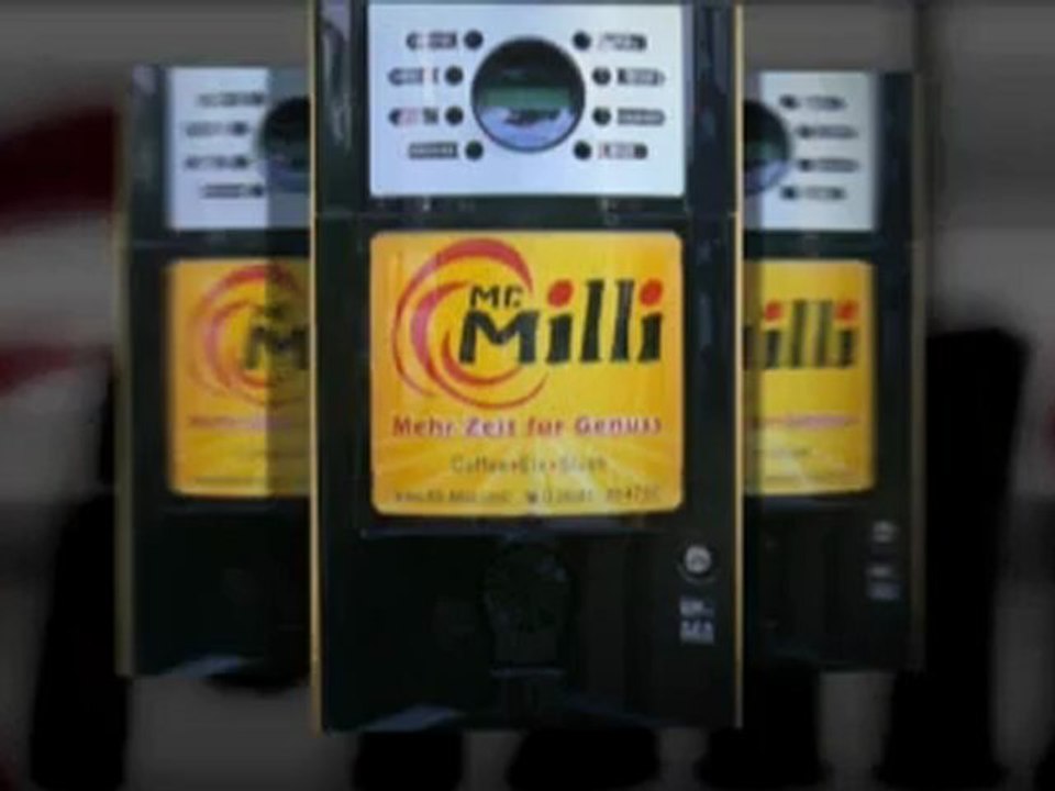 Kaffeeautomat für gastronomie u.büro, mr-milli.com