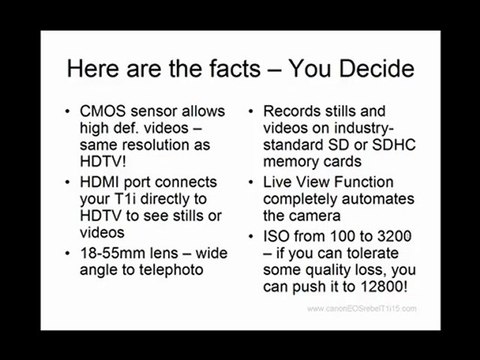 Canon EOS Rebel T1i (500D) Review