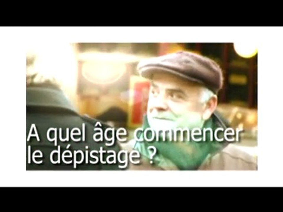 Film pedagogique sur le cancer colorectal