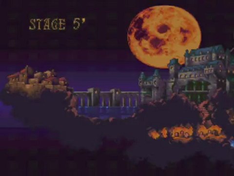 Castlevania Vampire's Kiss walkthrough 9)Stage bonus 2