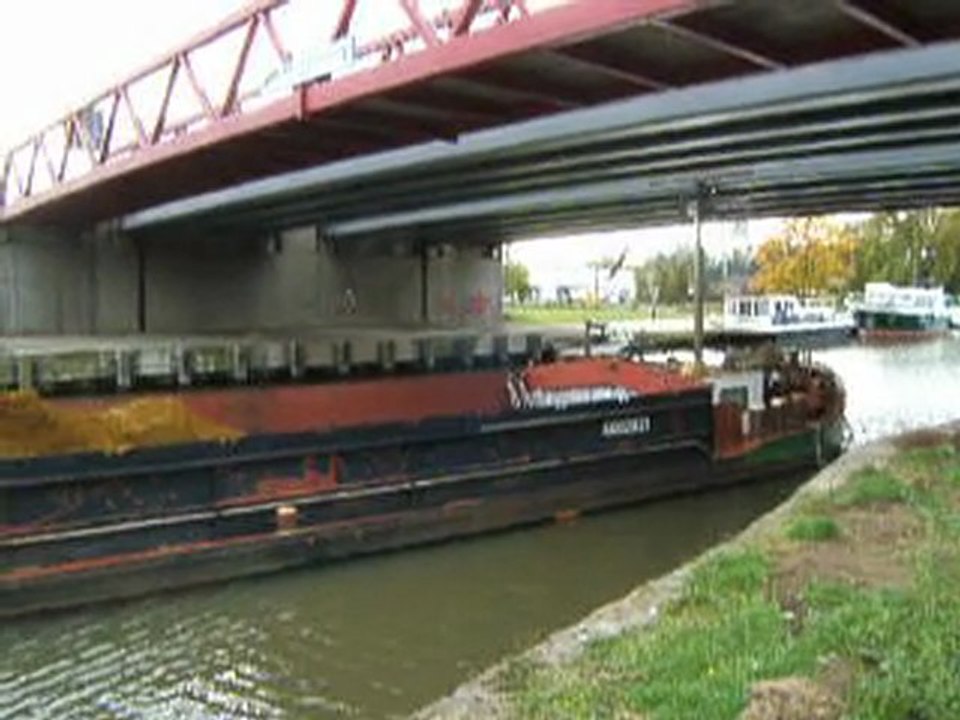 Sortie aval écluse de Kampenhout