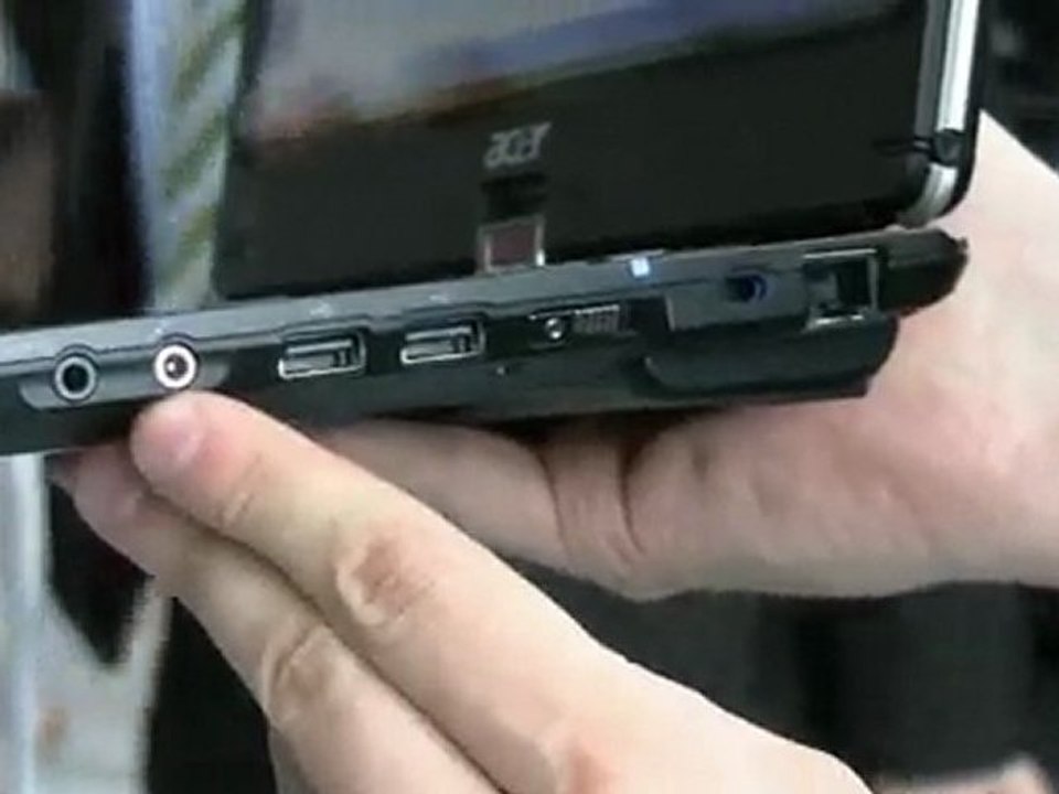 Acer Aspire 1820PTZ Hands On