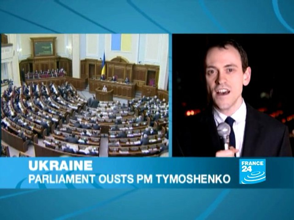 Parliament votes out PM Tymoshenko's government