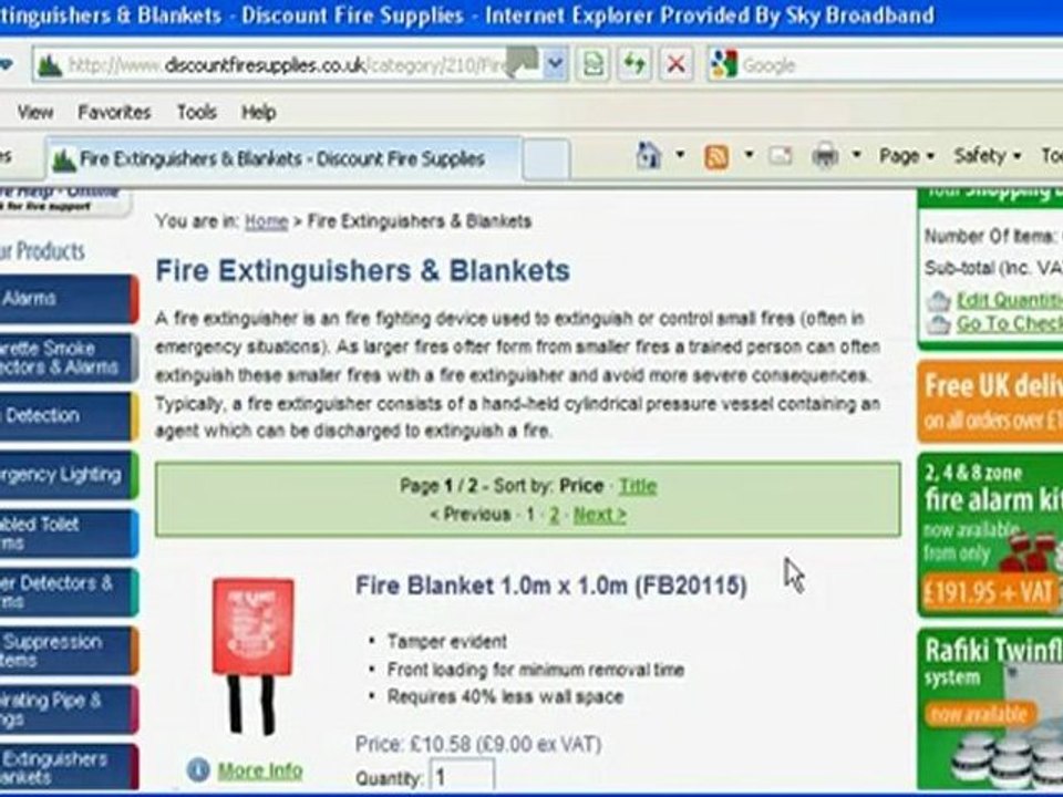 Rafiki Twinflex Fire Alarm Systems
