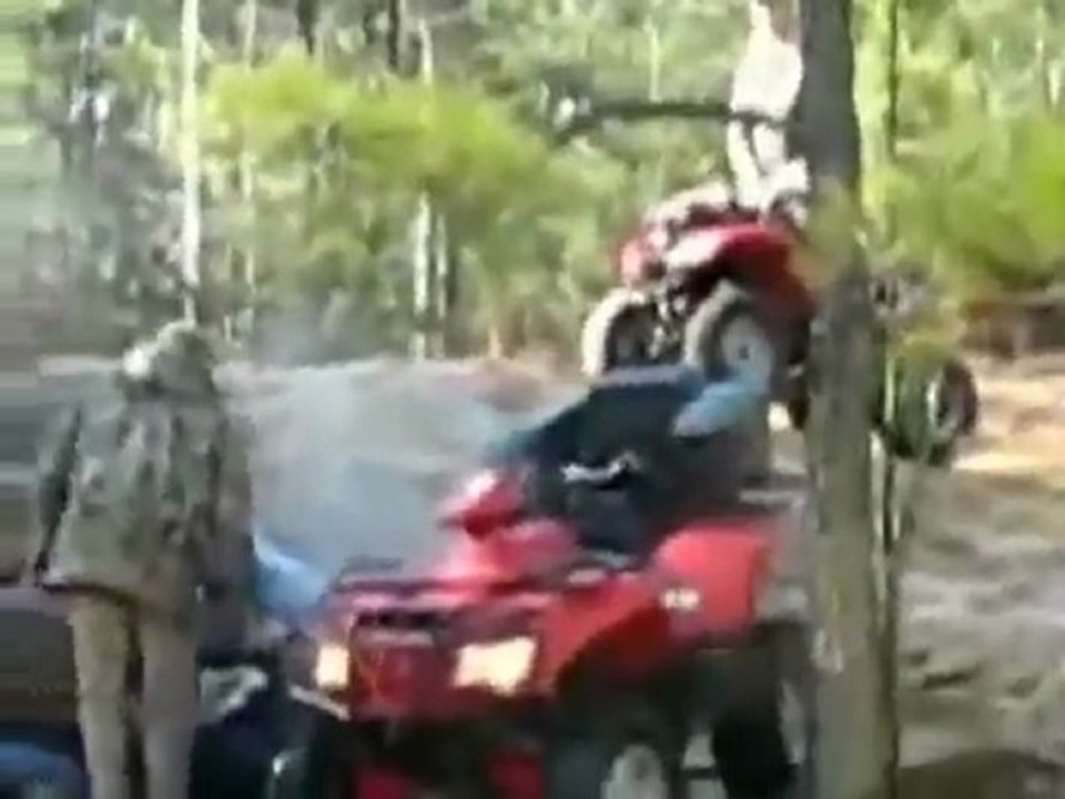 Le quad ne passe pas partout