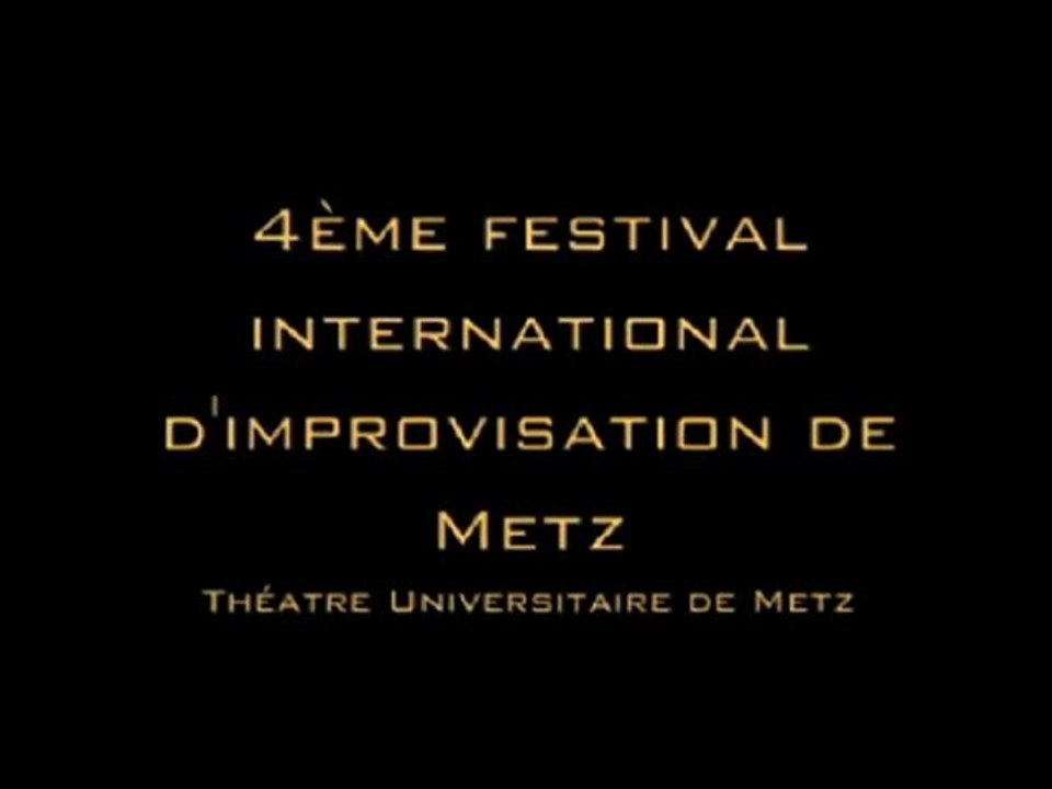 4ème festival internationa d'improvisation théâtrale de Metz