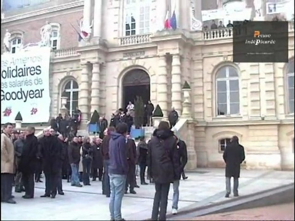 Manifestation des commerçants à Amiens !