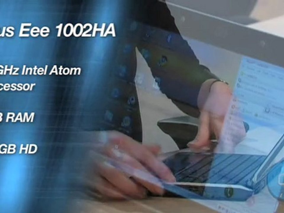 Asus Eee 1002HA Netbook
