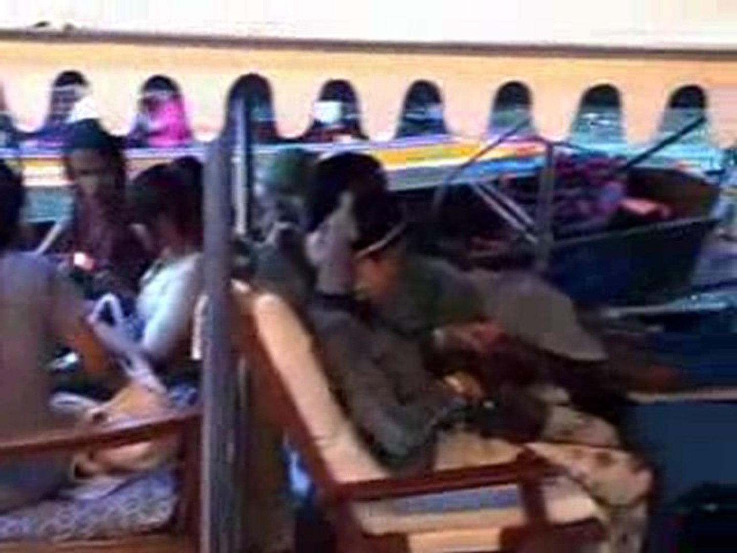 Thai Massage Boat, Ampawa Market, Thailand