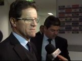 Reaction de Fabio Capello apres Angleterre - Egypte