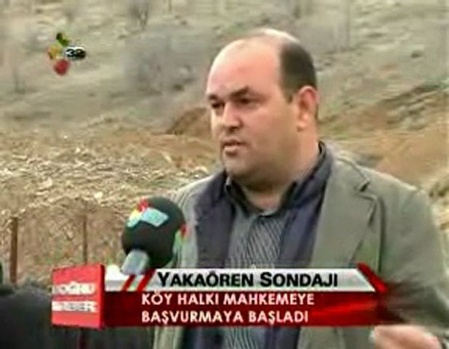 ISPARTA Yakaören köyüKontrolsüz olarak dışarıya çıkan gaz.
