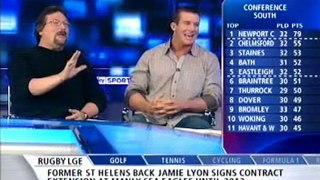 March 4th 2010 - DiBiases on Sky Sports News