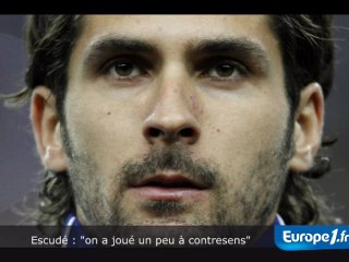 Escudé : "on a joué un peu à contresens"