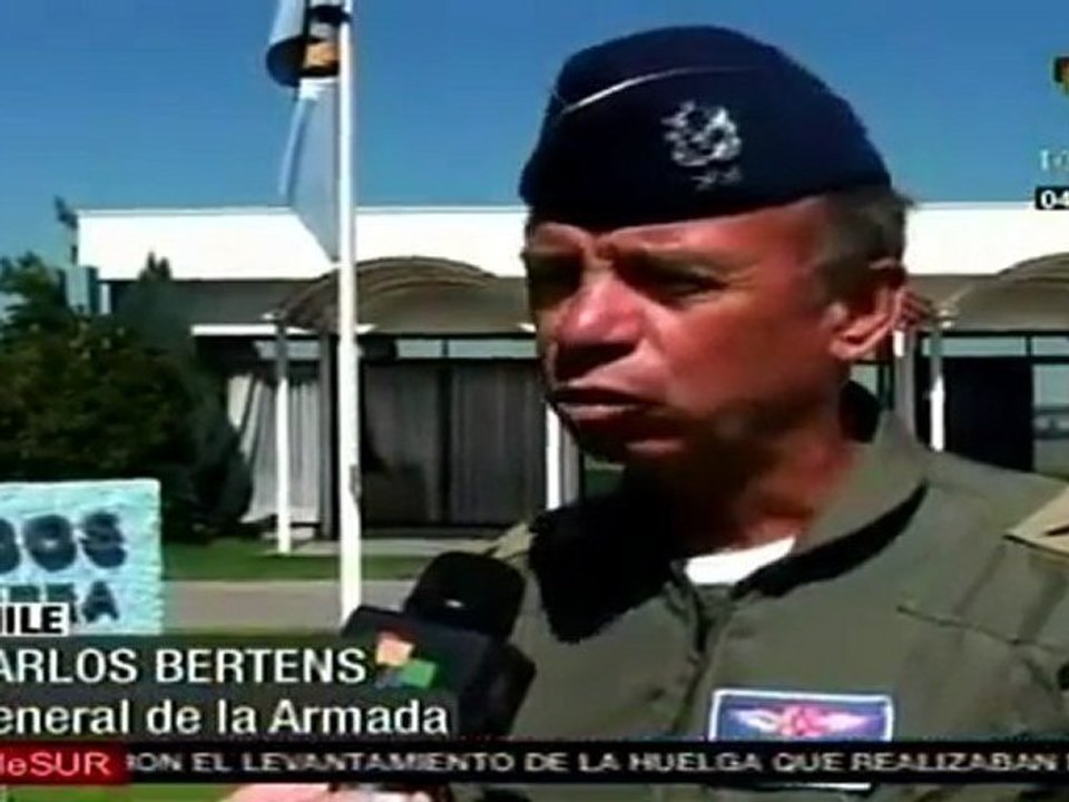 Chile recibe ayuda internacional
