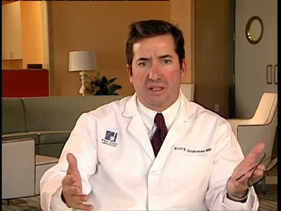 Radiation Oncology for cancer by Dr. Ackerman in Jacksonvil
