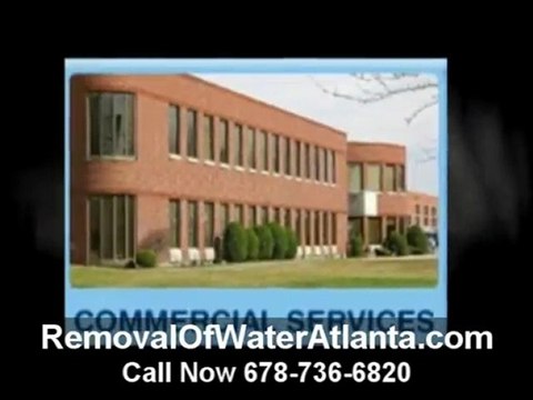 Removal of Water Atlanta - Goodbye Water