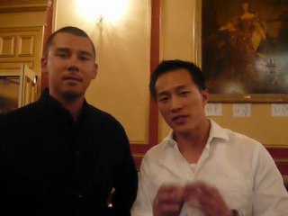 Karl Kleimeyer And Ray Fong Of SEO Networker at Vegas Marke