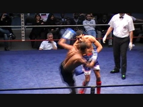 Yannick Reine 1/4 finale France B kick-Boxing USV